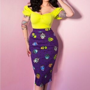 Micheline Pitt Ben Cooper Mask Skirt